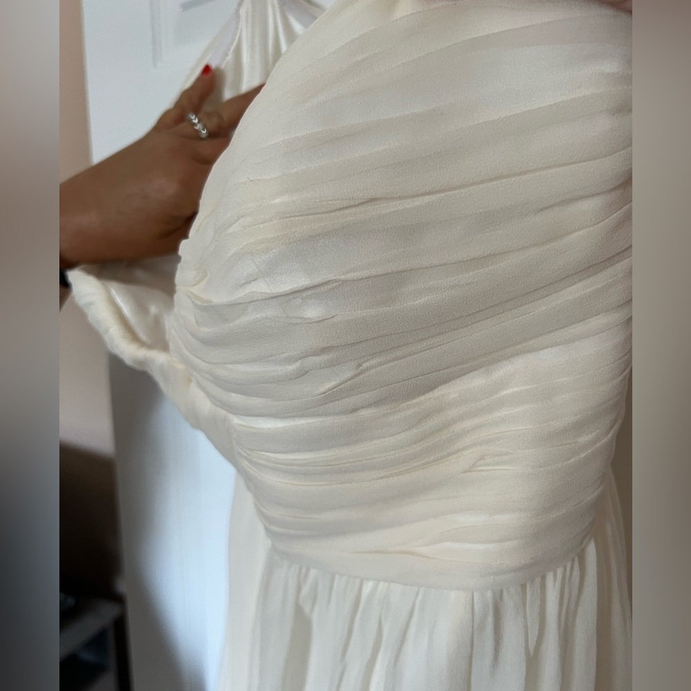 Donna Morgan White Cocktail Dress - Picture 2 of 5
